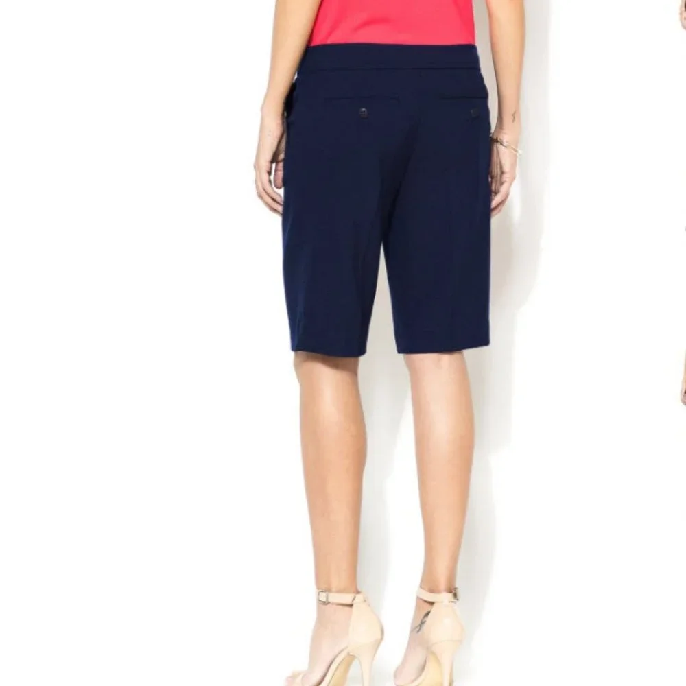 Trina Turk Benni Navy Women's Bermuda Shorts